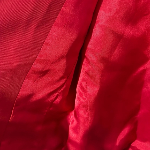 Austin Reed, 100% Worsted Wool, Red Blazer Modern Professional Design - Picture 5 of 8